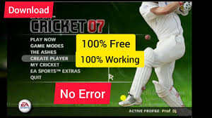Cricket 07 is a cricket simulation computer game developed by hb studios and published by electronic arts under the label of ea sports. How To Download Ea Cricket 2007 On Pc Or Laptop Download And Install Cricket 07 Free Youtube
