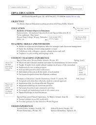 Resume Examples Education assistant director resume example Special  Education Teacher Assistant Resume Skills Ed Resumes Resume    Glamorous How To Update A Resume Examples    Interesting    