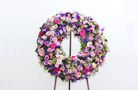 These floral arrangements are often from individuals or families and may contain the deceased person's favorite flowers or. Standing Sprays Funeral Sprays Wreaths By Flowers Near Com