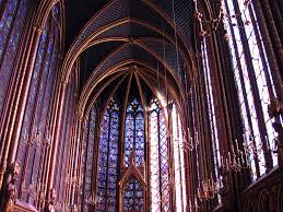 Stained Glass At Sainte Chappelle