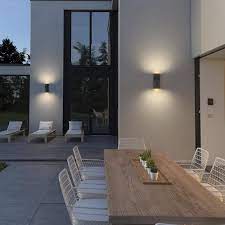 outdoor wall lighting ideas