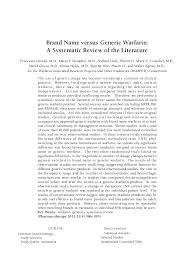 A applicant must be a permanent resident of canada. Pdf Brand Name Versus Generic Warfarin A Systematic Review Of The Literature Marco Donadini Academia Edu