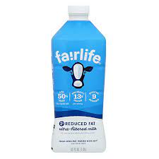 fairlife 2 reduced fat lactose free