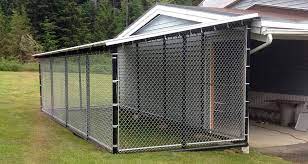 chain link dog fence offers a safety