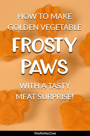 golden vegetable frosty paws with tasty