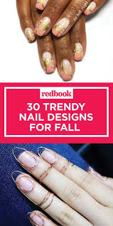 Find lots of cute fall nail design ideas for you to choose from. 34 Fall Nail Designs For 2017 Cute Autumn Manicure Ideas