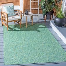 safavieh outdoor cy8521 55722 courtyard green blue rug 6 7 square