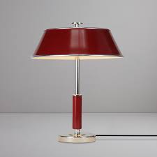 Burgundy Red Victor Table Lamp Led