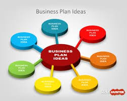 free 3d business plan diagram idea for