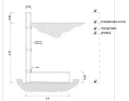 Reinforced Concrete Retaining Wall