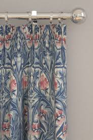 bluebell curtains by morris indigo