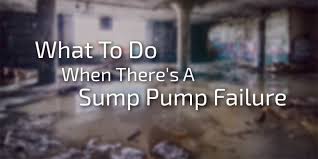 Sump Pump Failure In Your Basement