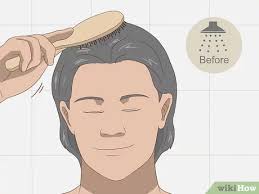 Make sure to cover each strand so that your hair straightens uniformly. 3 Ways To Get Curly Hair Men Wikihow