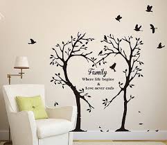 A Set Of Birds Tree Wall Decals Wall