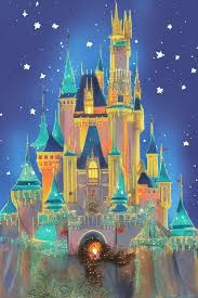 Disney Castle Watercolor Art