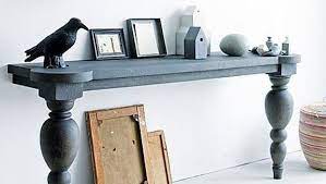 Table Into A Cool Wall Mounted Console