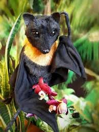 24 realistic stuffed bats on tedsby