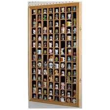 100 thimble display case holder wall
