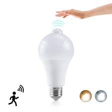 e27 led lamp pir motion sensor bulb
