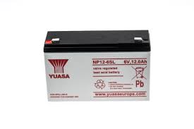 Yuasa Np12 6l Lead Acid Battery 6v 12ah