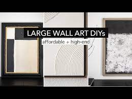 Large Wall Art 3 Diy Ideas On A