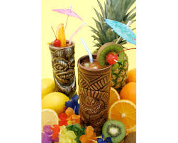 Perk up your party with pina coladas! Tiki Theme Party Decorations