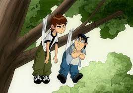 Scientists are baffled! How did Cash and TJ manage to wedgie Ben and the  kid up on tree? : r/Ben10