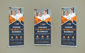 best business roll up banner design
