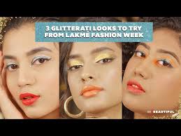 3 must try glitterati makeup looks