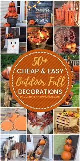 easy diy outdoor fall decorations