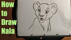So, let's start the tutorial and learn how to draw a lion for kids. How To Draw Nala From The Lion King Youtube