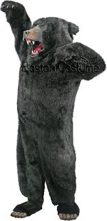 deluxe black bear costume at boston costume