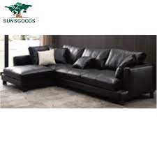 Sectional l shaped sofa design this sectional l shaped sofa design has an armrest support along the longer side of the l that makes it comfortable and perfect to lounge. China New Modern Design L Shape Sofa Set Large Corner Sofa Chair China Couches Black Leather Couch