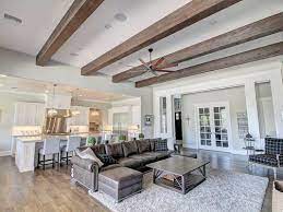 exposed beam ceiling 7 homes featuring
