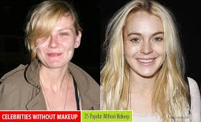 without makeup celebrities photography