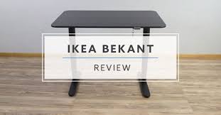 ikea bekant electric sit stand desk review