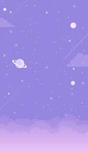 purple sky star stars hd phone