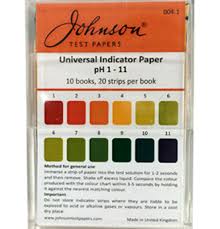 Universal Ph Indicator Paper 10 Books 20 Strips Per Book