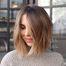 Most of the shaggy bob hairstyles are featured with the flattering chin length, which will be able to to make your shaggy bob hairstyle look more glamorous, you can make your hair all about soft waves. Picture Of A Short Shaggy Bob With Blonde Balayage To Make The Hair Look More Eye Catching