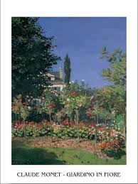 Garden At Sainte Adresse 1876 Art