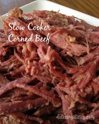 slow cooker corned beef delectabilities