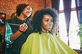 A wide variety of black salon hair options are available to you, such as commercial furniture. Serious Customer With Hairdresser In Hair Salon Blef04238 Peathegee Inc Westend61