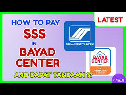 sss bayad center how to pay sss update