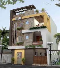 Modern House Exterior Design In India gambar png