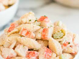 homestyle seafood pasta salad family