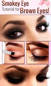 how to do eye makeup for brown eyes photo 1