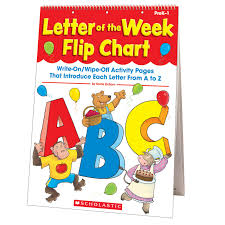 Letter Of The Week Flip Chart Write On Wipe Off Activity
