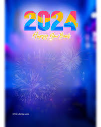 happy new year 2024 photo editing