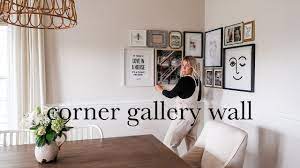 designing a corner gallery wall you