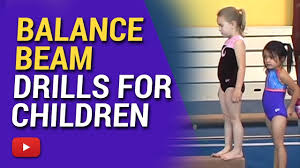 gymnastics for children balance beam